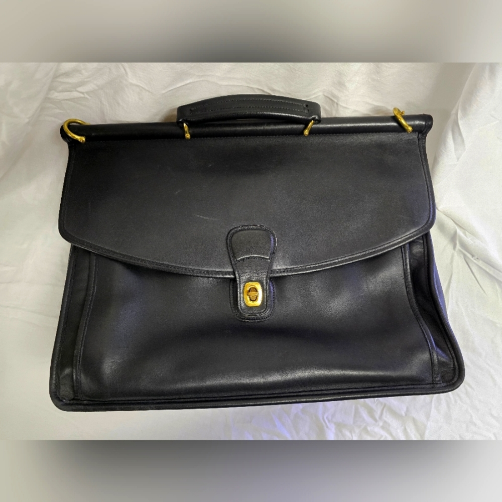 Coach Vintage Briefcase - Black